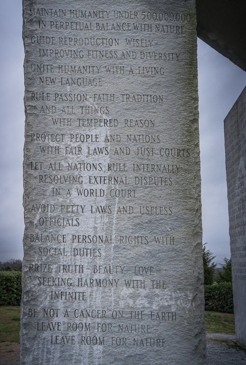 Georgia Guidestones: A Complete Guide – Creepy Catalog
