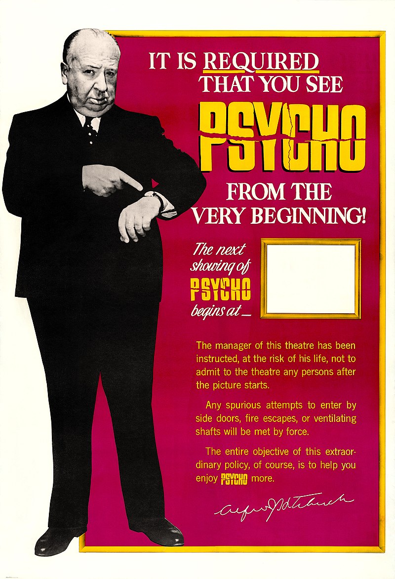 Alfred Hitchcock’s ‘Psycho’ — The First Modern Horror Film – Creepy Catalog