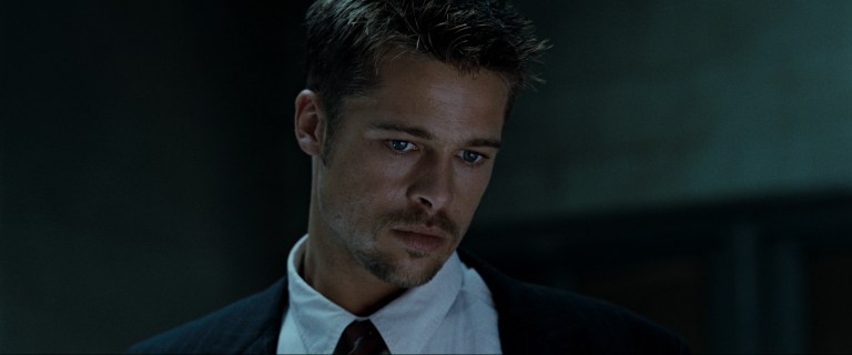 Brad Pitt in Seven (1995).