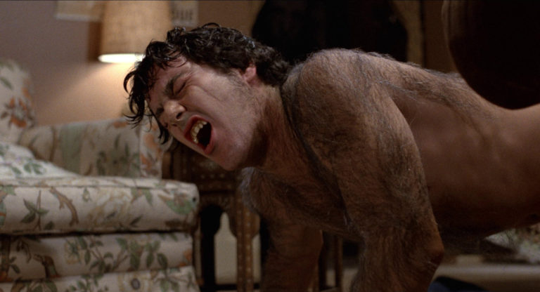 David Naughton in An American Werewolf in London (1981).