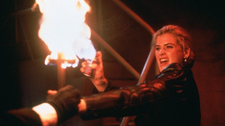 Kristy Swanson in Buffy the Vampire Slayer (1992).