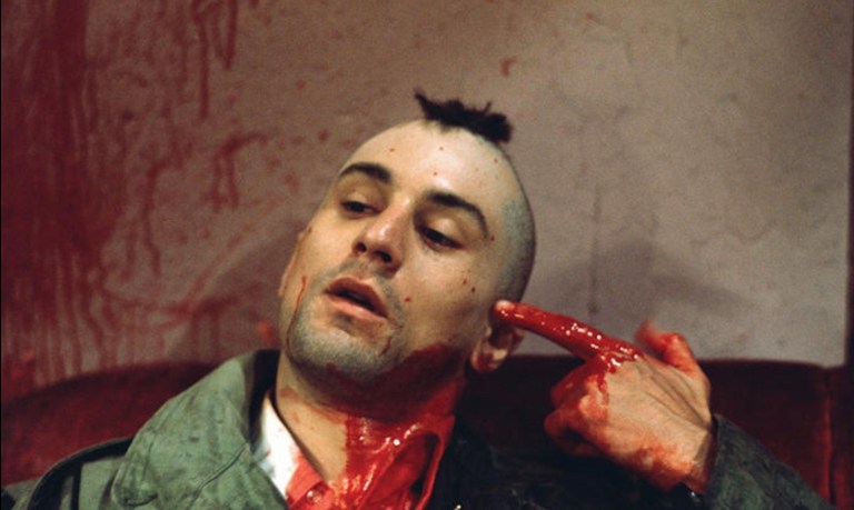 Robert De Niro in Taxi Driver (1976).