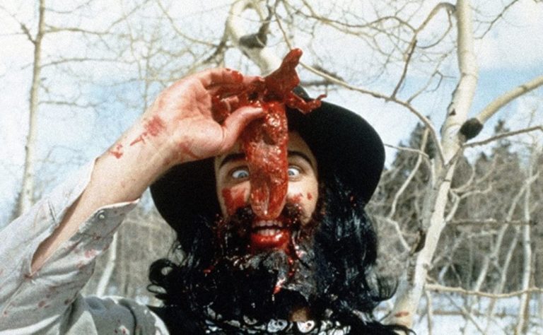 Trey Parker in Cannibal: The Musical (1996).