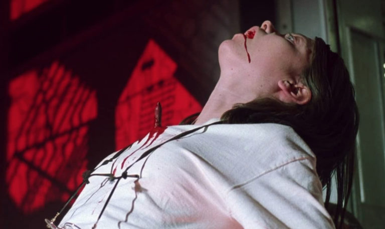 The cube claims another victim in The Cube (1997).