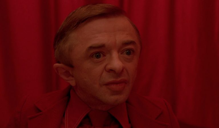 Michael J. Anderson in Twin Peaks: Fire Walk with Me (1992).