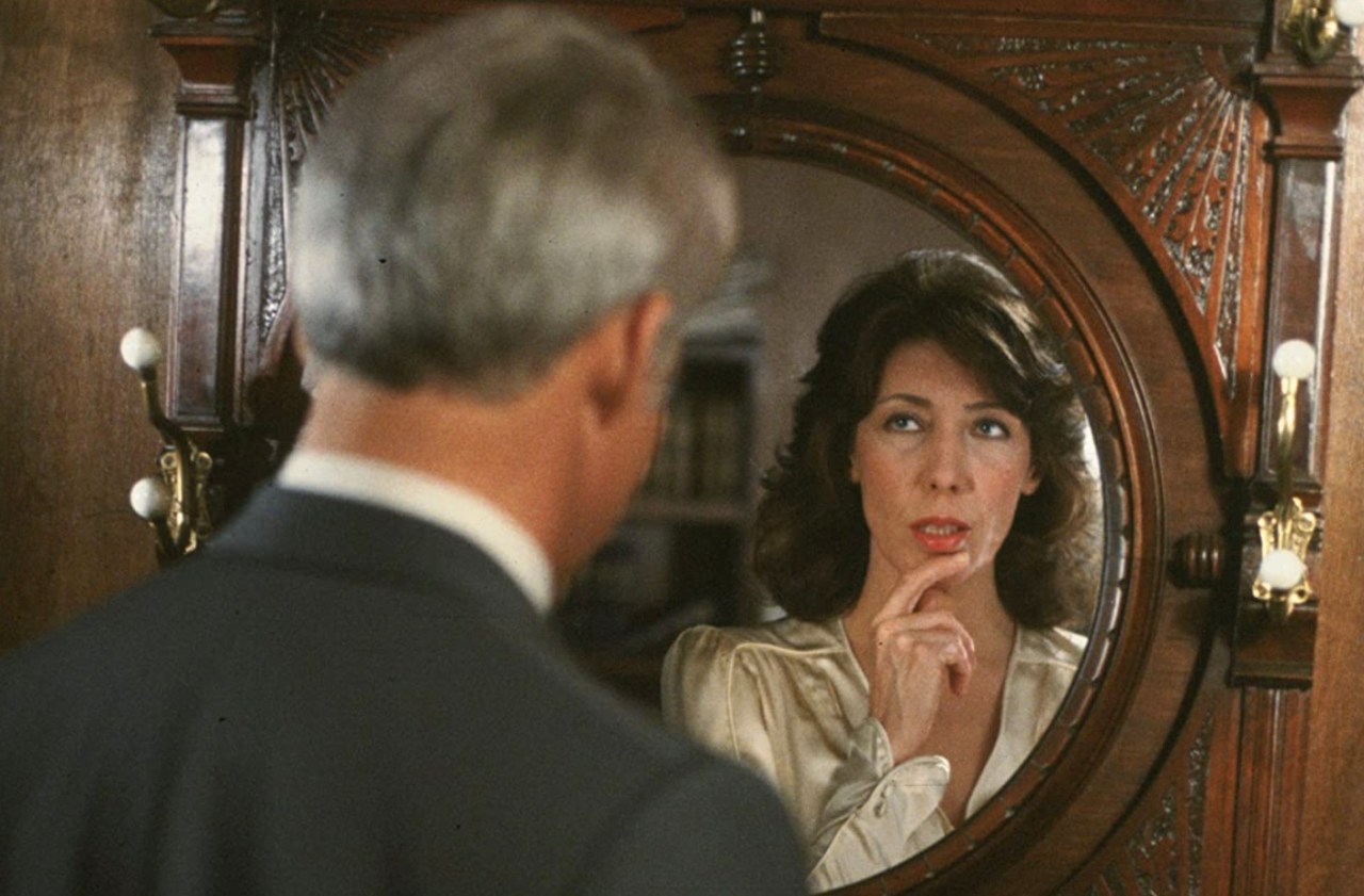 Steve Martin and Lily Tomlin in All of Me (1984).