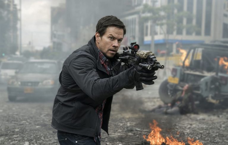 Mark Wahlberg in Mile 22 (2018).