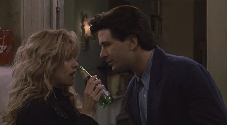 Meg Ryan and Alec Baldwin in Prelude to a Kiss (1992). 