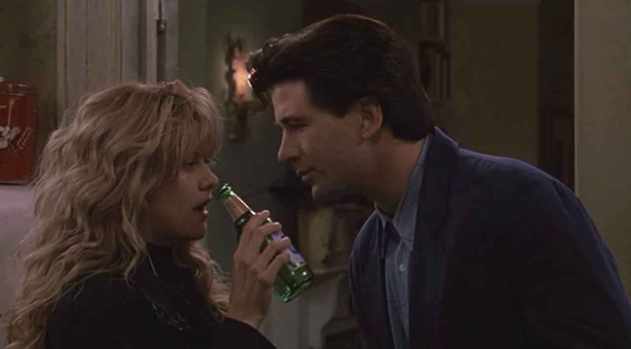 Meg Ryan and Alec Baldwin in Prelude to a Kiss (1992). 