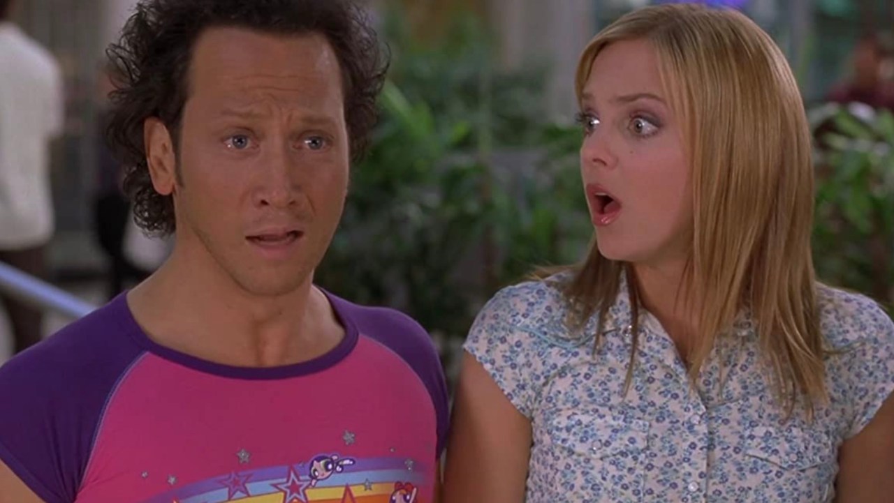 Rob Schneider and Anna Faris in The Hot Chick (2002).
