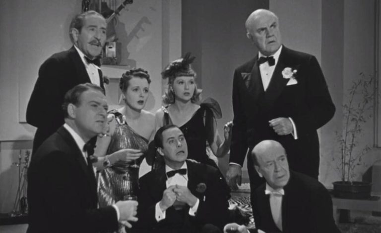 John Hubbard and more in Turnabout (1940).