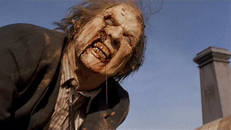 A zombie from a popular 90s movie