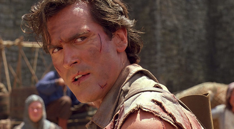 Bruce Campbell in Army of Darkness (1993).