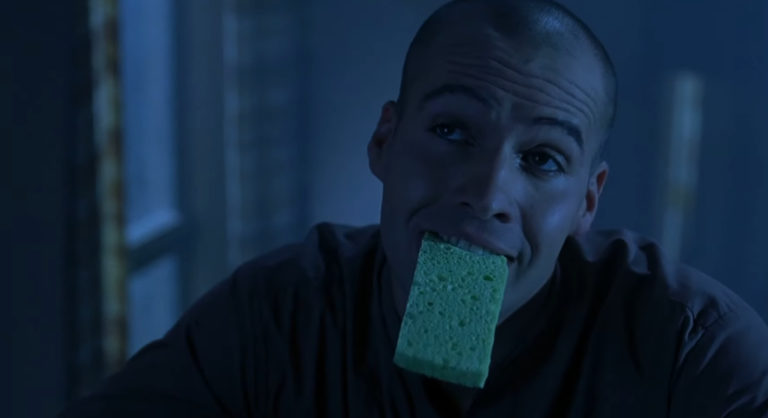 Billy Zane in Tales from the Crypt: Demon Knight (1995).