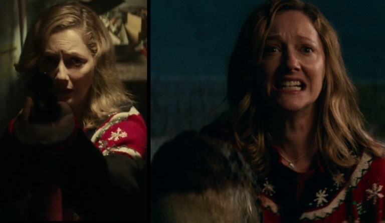 Judy Greer in Halloween (2018) and Halloween Kills (2021).
