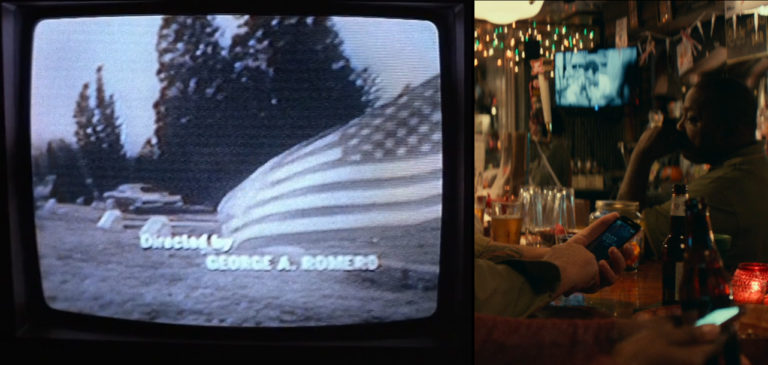 Night of the Living Dead as seen in Halloween II (1981) and Halloween Kills (2021). 
