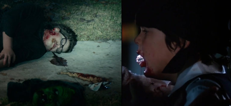 The razor blade kids from Halloween Kills (2021) and Halloween II (1981). 