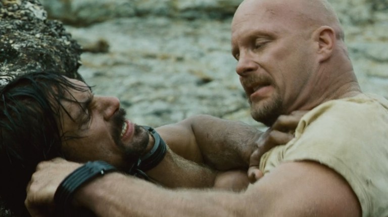 Steve Austin in The Condemned (2007).