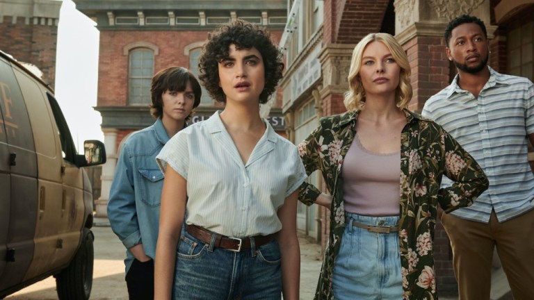 Texas Chainsaw Massacre (2022) cast photo.