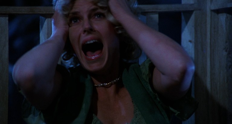 Roberta Collins in Eaten Alive (1976).