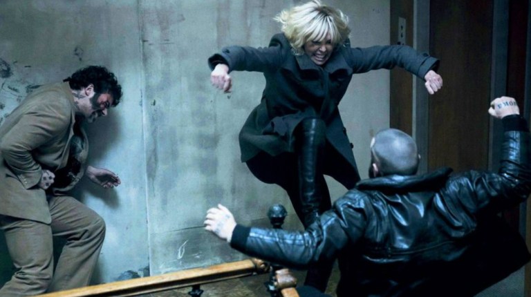 Charlize Theron in Atomic Blonde (2017).