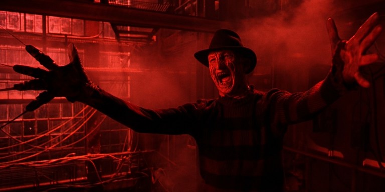Robert Englund as Freddy Krueger in Freddy vs Jason (2003).