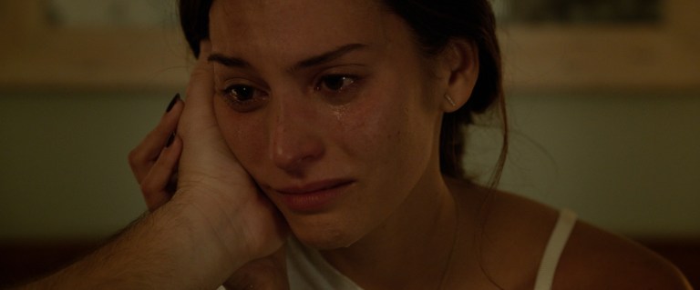 Genesis Rodriguez as Allison in Tusk (2014).