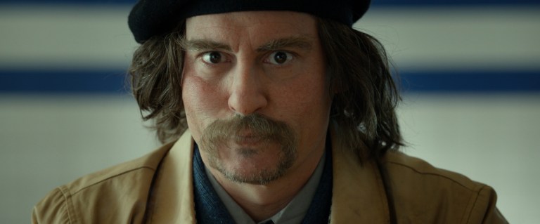 Johnny Depp as Guy Lapointe in Tusk (2014).