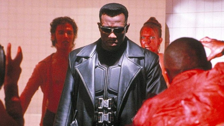 Wesley Snipes in Blade (1998).