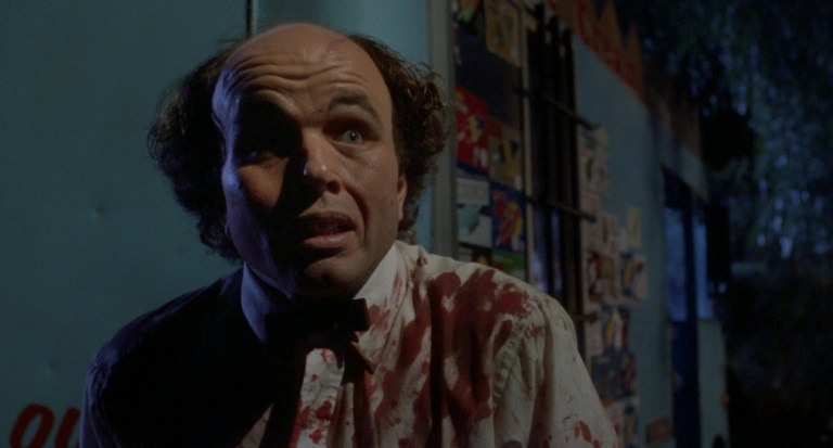 Clint Howard in Ice Cream Man (1995).