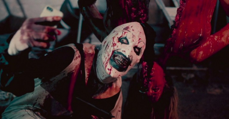 Art the Clown in Terrifier (2016).