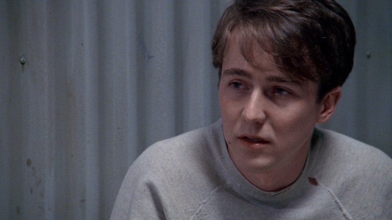 Edward Norton in Primal Fear (1996).