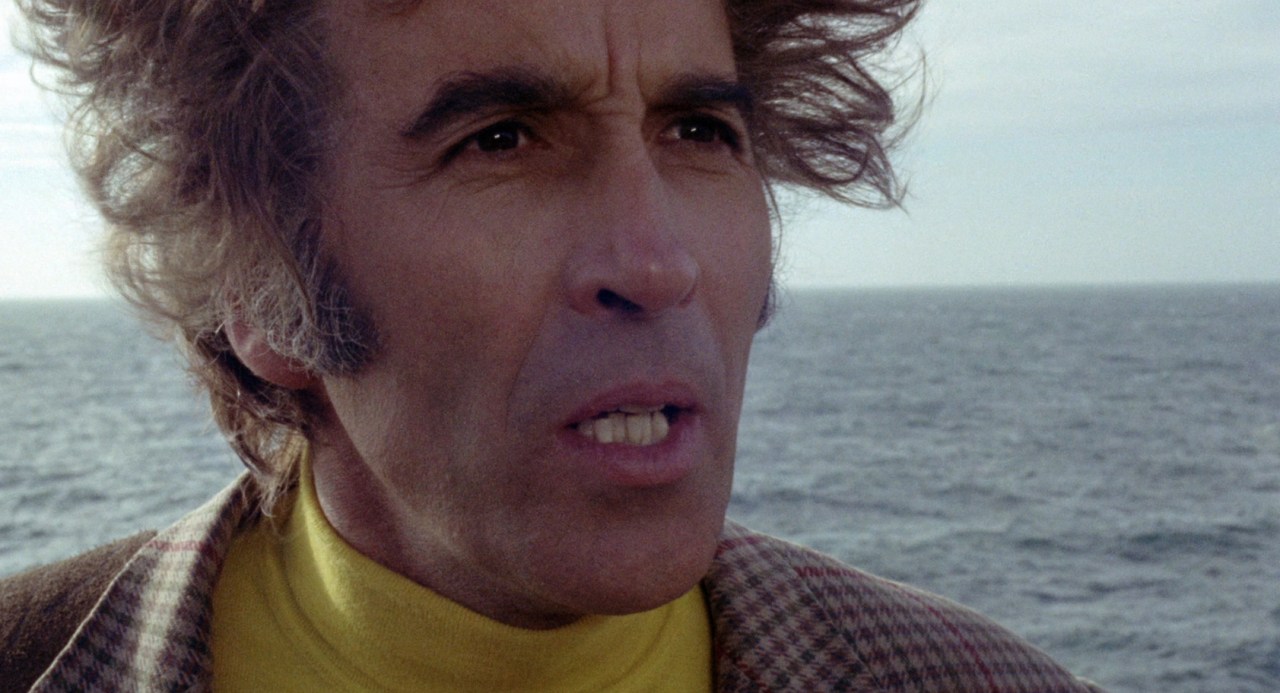 Christopher Lee as Lord Summerisle in The Wicker Man (1973).