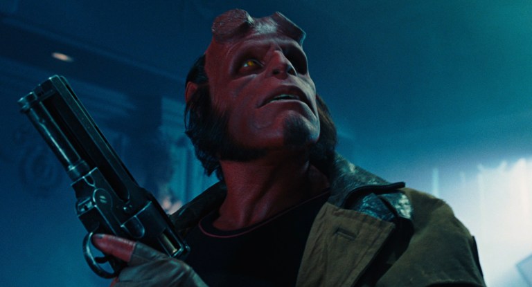 Ron Perlman in Hellboy II: The Golden Army (2008).