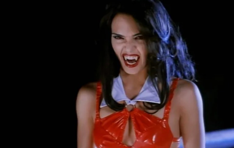 Talisa Soto in Vampirella (1996).