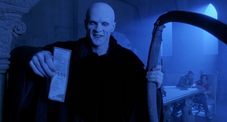 Death plays Clue in Bill & Ted's Bogus Journey (1991).