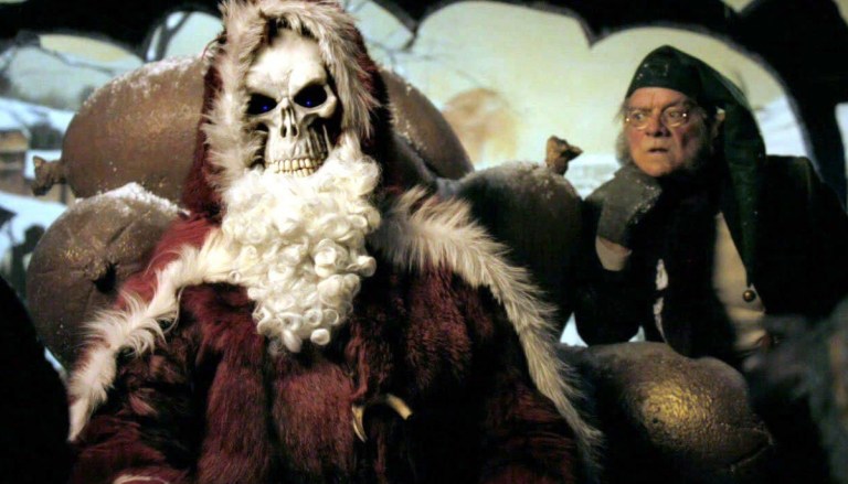 Death as Santa Claus in Terry Pratchett's Hogfather (2006).