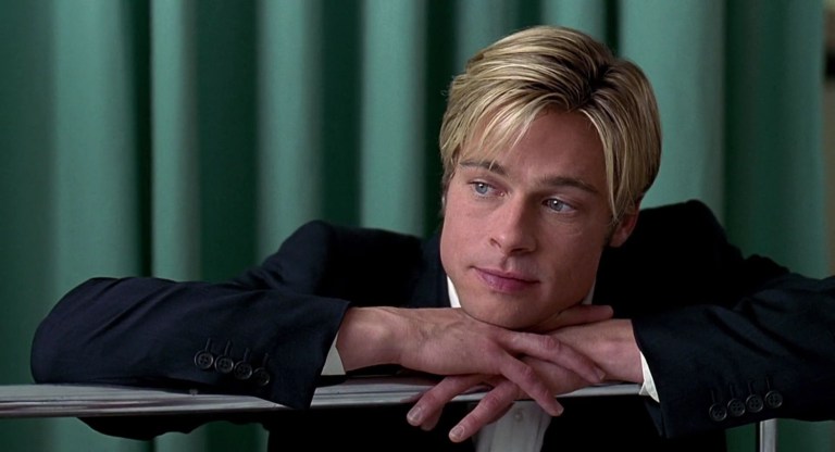 Brad Pitt as a handsome Death in Meet Joe Black (1998).