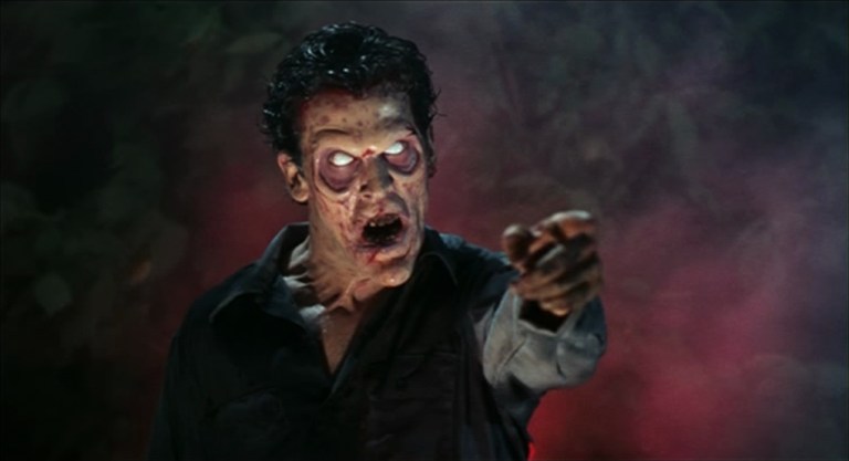 Evil Ash in Evil Dead II (1987).