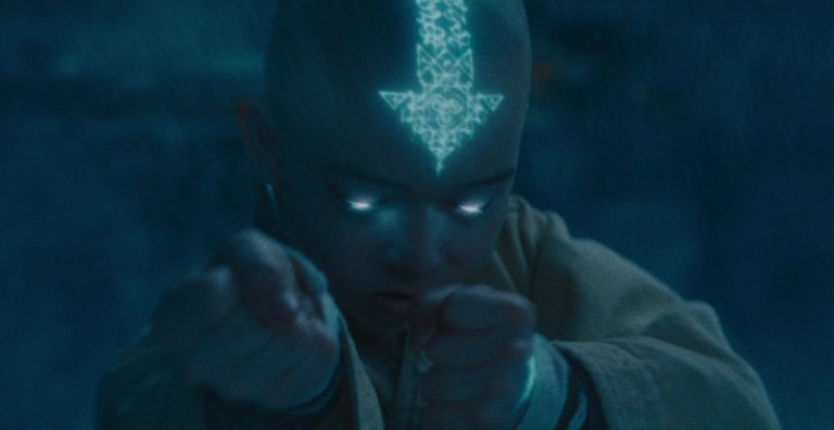 Noah Ringer as Aang in The Last Airbender (2010)