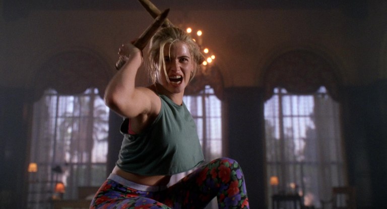 Kristy Swanson as Buffy in Buffy the Vampire Slayer (1992).