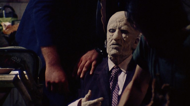 John Dugan as Grandpa in The Texas Chain Saw Massacre (1974).