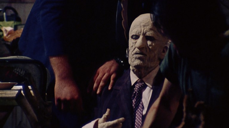 John Dugan as Grandpa in The Texas Chain Saw Massacre (1974).