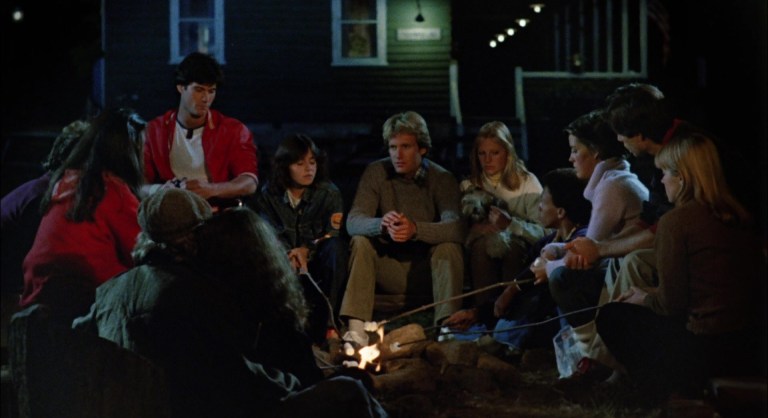 The campfire scene from Friday the 13th Part 2 (1981).