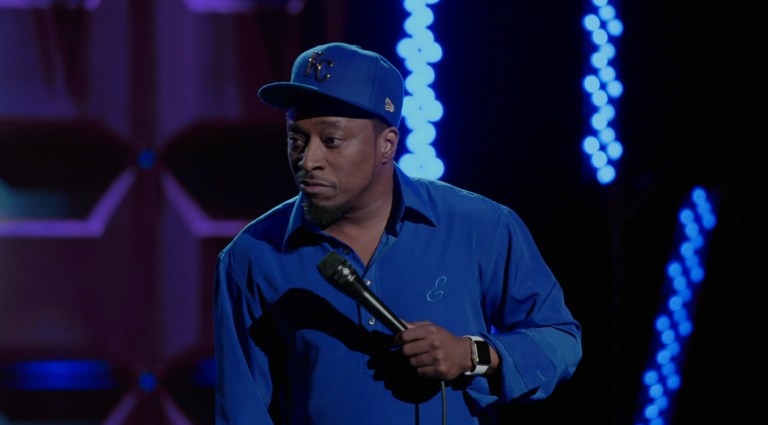 Eddie Griffin performing stand-up comedy in Eddie Griffin: Undeniable (2018)