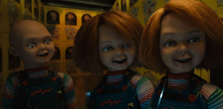Multiple Chuckys in Chucky season 2 (2022).