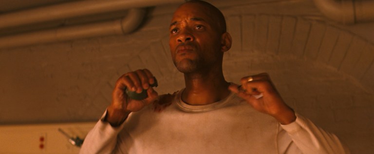 Will Smith in I Am Legend (2007).