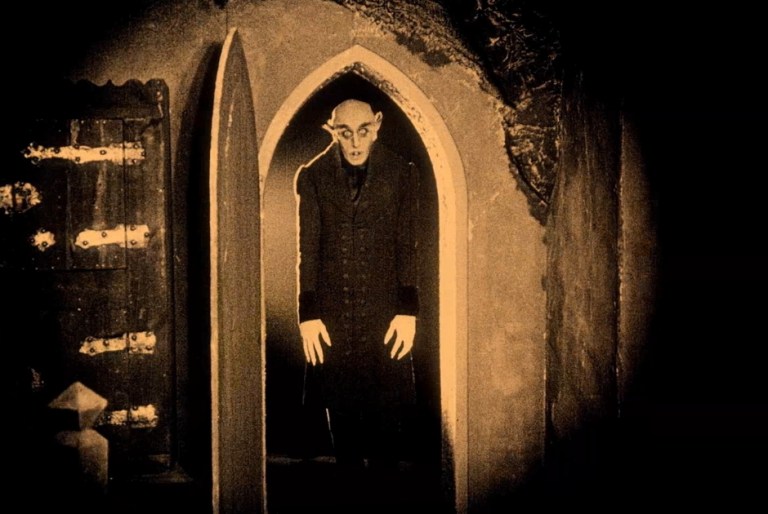Count Orlok in Nosferatu (1922).