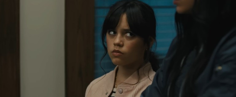 Jenna Ortega as Tara Carpenter in Scream VI (2023).