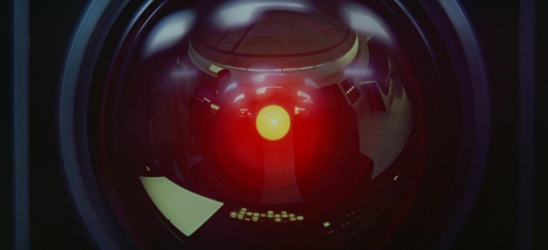 HAL as seen in 2001: A Space Odyssey (1968).